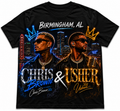 Chris Brown & Usher Concert signature Tees