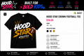 Hood Star Signature Tee