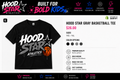 Hood Star Signature Tee